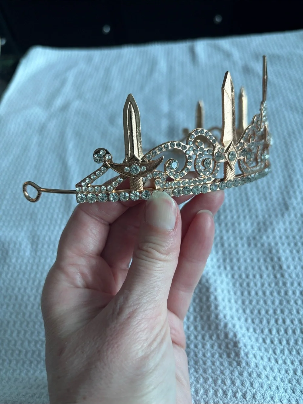 Bookish Box Rose Gold Tiara